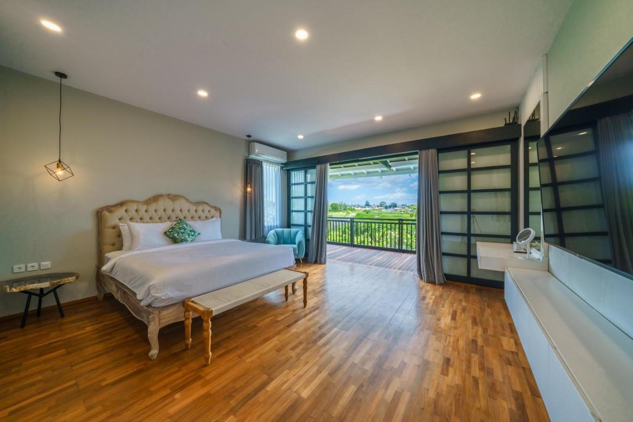 Villa Okenada - Modern 5-Bedroom Pool Villa In Berawa! Canggu Kültér fotó
